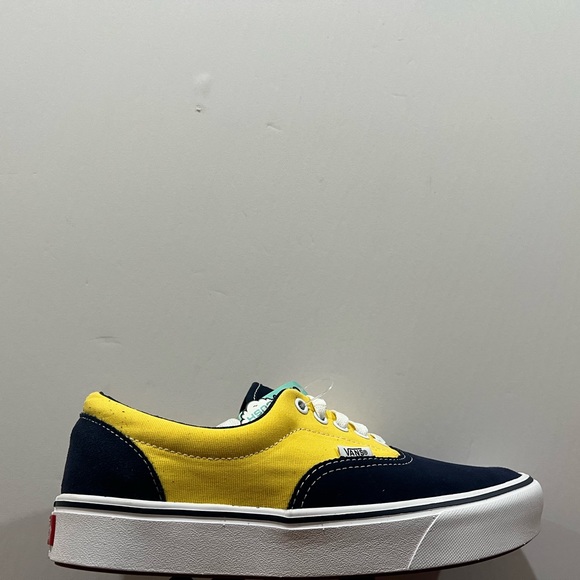 Vans Era ComfyCush, VN0A3WM9VNO, Blue & Yellow - Picture 10 of 12